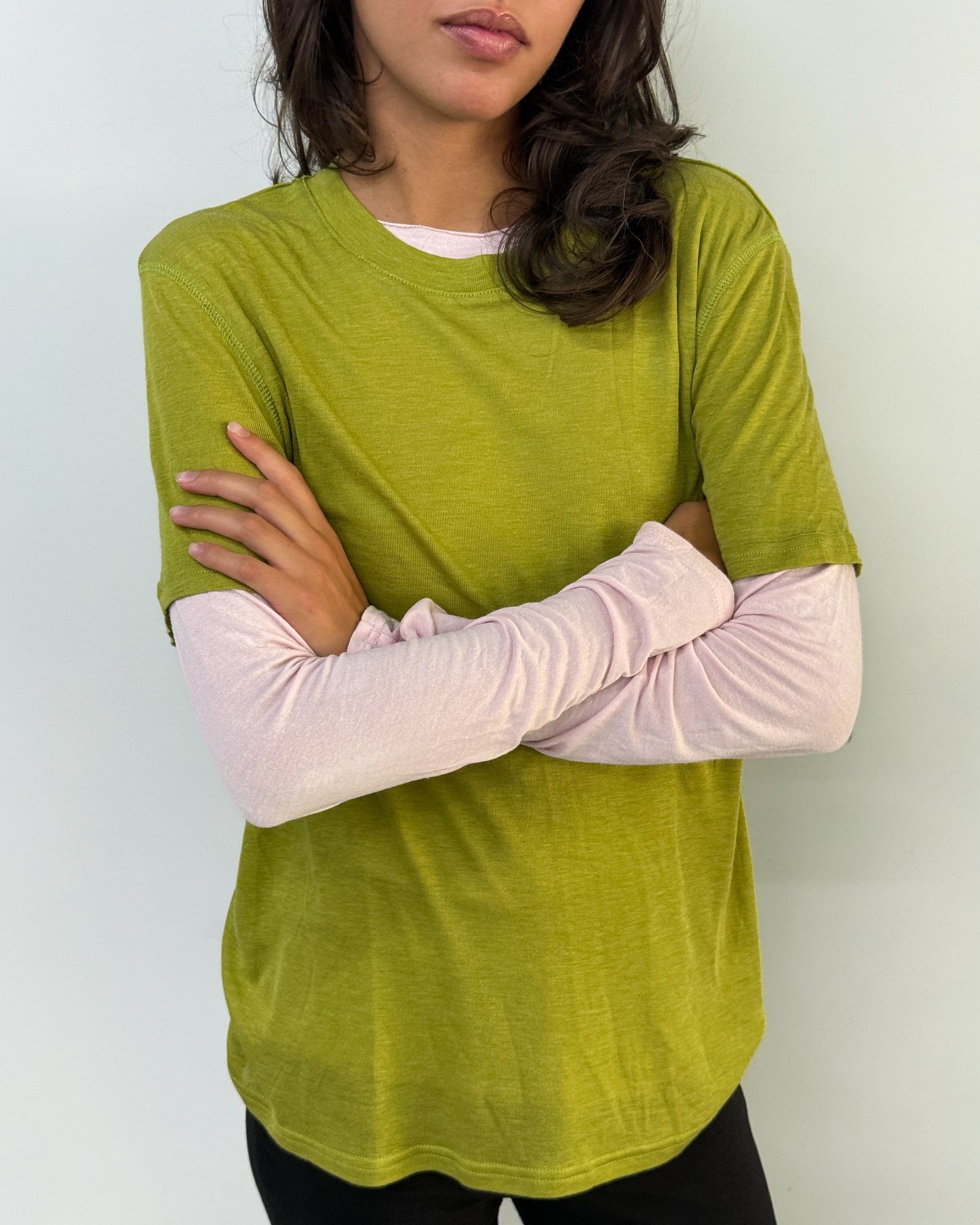 Lyocell Apple Green T-shirt