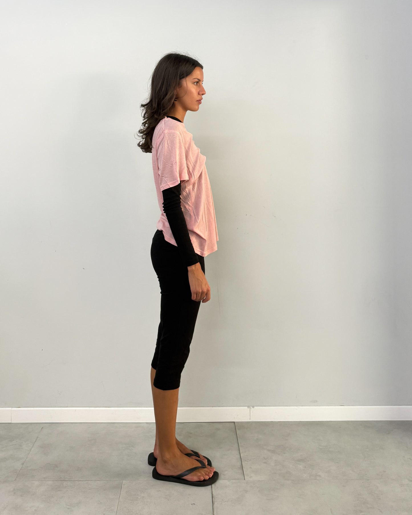 Lyocell Soft Pink T-shirt
