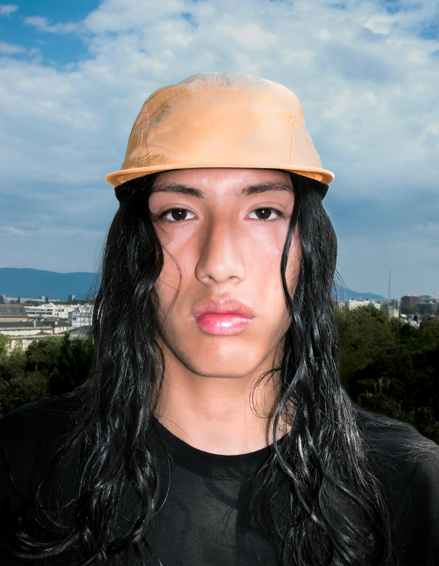 Art of Running Light Salmon Cap