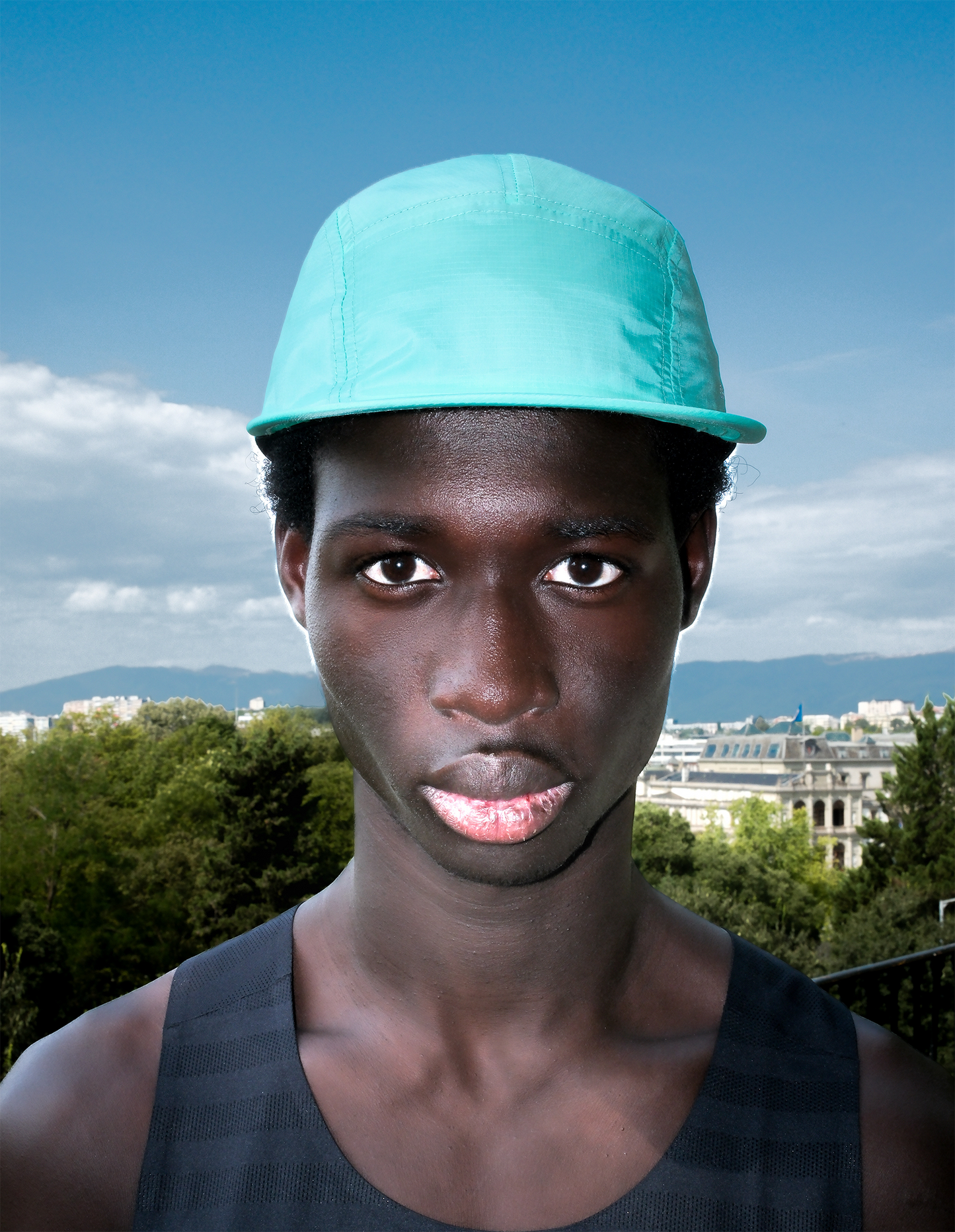 Art of Running Turquoise Cap
